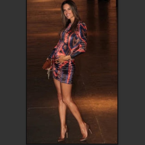 Tribal print mini dress. - Picture 3 of 6